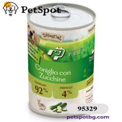 Консерва куче PROFESSIONAL PETS МОНОПРОТЕИН, за пораснали кучета от всички породи - заек и тиквички, ПАСТЕТ - 400 гр