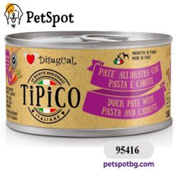 Консерва куче TIPICO патица, паста и морков, пастет - 150 гр.
