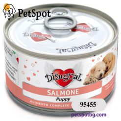 Консерва куче DISUGUAL PUPPY, за подрастващи кученца от всички породи - сьомга, ПАСТЕТ - 150 гр.