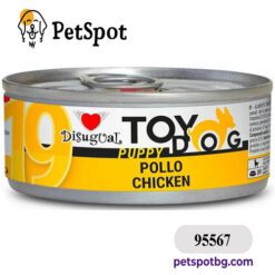 Консерва куче TOY DOG 19 PUPPY пилешко месо, пастет - 85 гр.