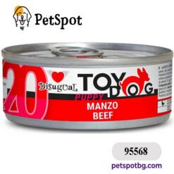 Консерва куче TOY DOG 20 PUPPY говеждо месо, пастет - 85 гр.