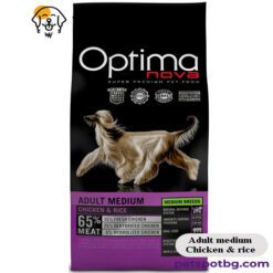 OPTIMA NOVA ADULT MEDIUM CHICKEN & RICE