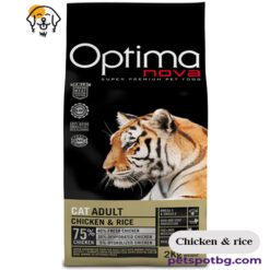 OPTIMA NOVA CAT Adult Chicken&Rise