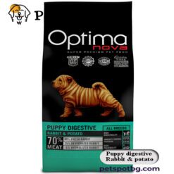 OPTIMA NOVA PUPPY DIGESTIVE RABBIT&POTATO
