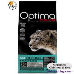 OPTIMA NOVA CAT Sterilised Chicken&Rise