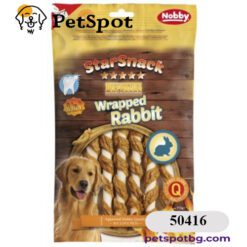 Лакомство StarSnack 2в1 Barbecue Wrapped Rabbit 113 гр NOBBY Германия 50416