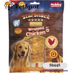 Лакомство StarSnack 2в1 Barbecue Wrapped Chicken 235 гр / 3 бр - 15 см x 40 мм NOBBY Германия 50445
