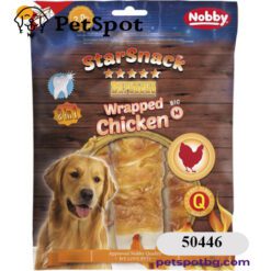 Лакомство StarSnack 2в1 Barbecue Wrapped Chicken 285 гр / 2 бр 24 см x 40 мм NOBBY Германия 50446