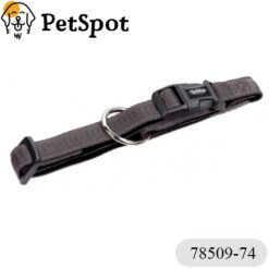 Нашийник за куче SOFT GRIP тъмно сиво 78509-74-78513-74