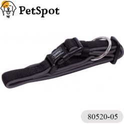 Нашийник за куче NOBBY “CLASSIC PRENO“, найлон с неопренова подплата, - черен/сив, - 80520-05-80524-05