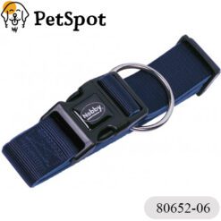 Нашийник за куче NOBBY “CLASSIC PRENO EXTRA“, найлон с неопренова подплата, син, - 80652-06-80654-06