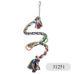 Играчка за папагал спирала ф3,5 х 225см.- 31251