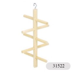 Играчка за папагал дървена -31522-31525